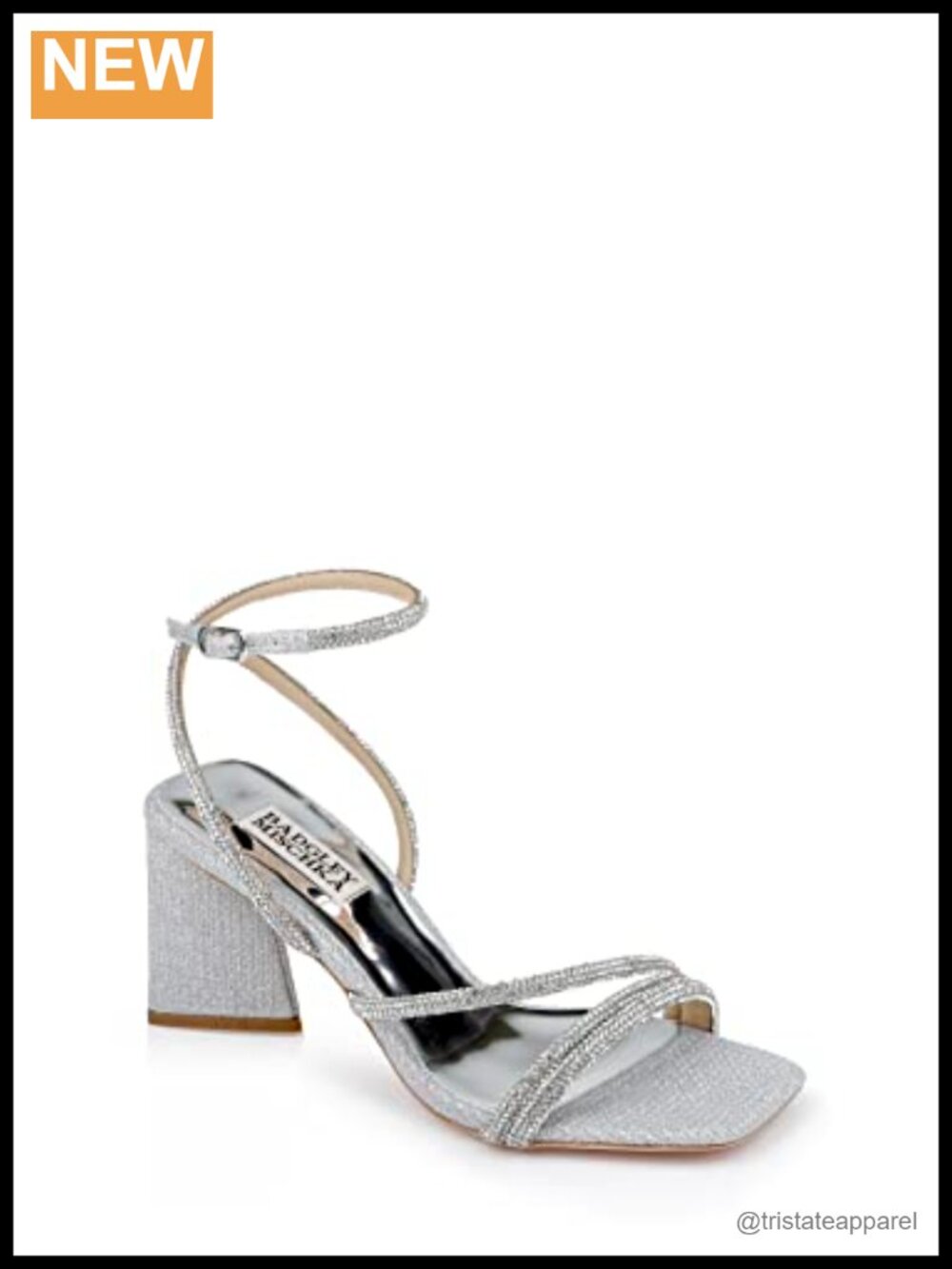 Heeled Sandal with Breathable Leather Lining
